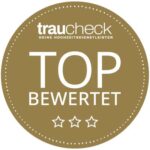 Trauung ins Glück - Top bewertet bei traucheck